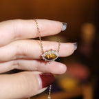 Collier Œil de Tigre naturel mauvais œil - Bloque l'énergie négative et éloigne les mauvais esprits