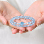 Bracelet aigue-marine Mana Bar