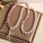 Bracelet de cinabre naturel Renouveau Lotus Rouge