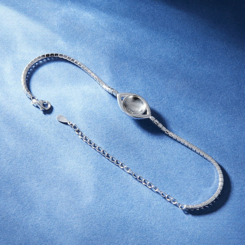 Bracelet de tennis œil de protection