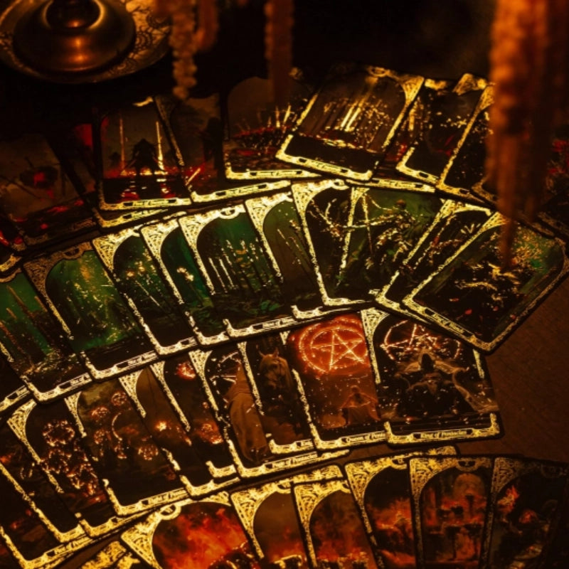 Dark Abyss  Tarot Card