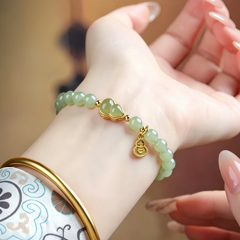 Bracelet Noble Cheval en Jade de Hetian