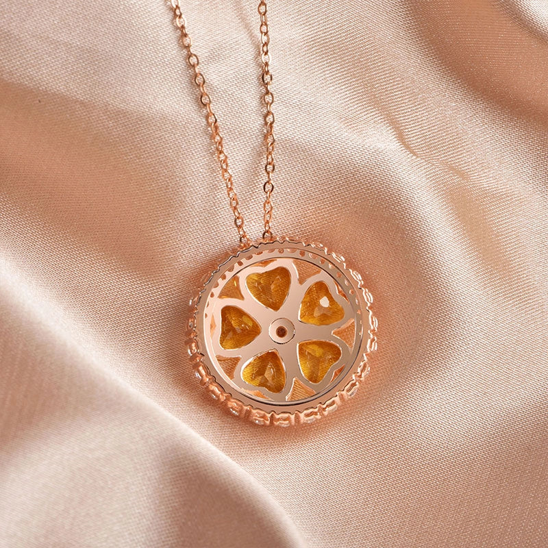 Collier en cristal naturel Bloom Toward Light