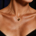 Collier ras-du-cou en Argent 925 et Œil de Tigre Naturel, Haut de Gamme, Luxe Léger, Pendentif pour Femme Niche, Cadeau d'Anniversaire