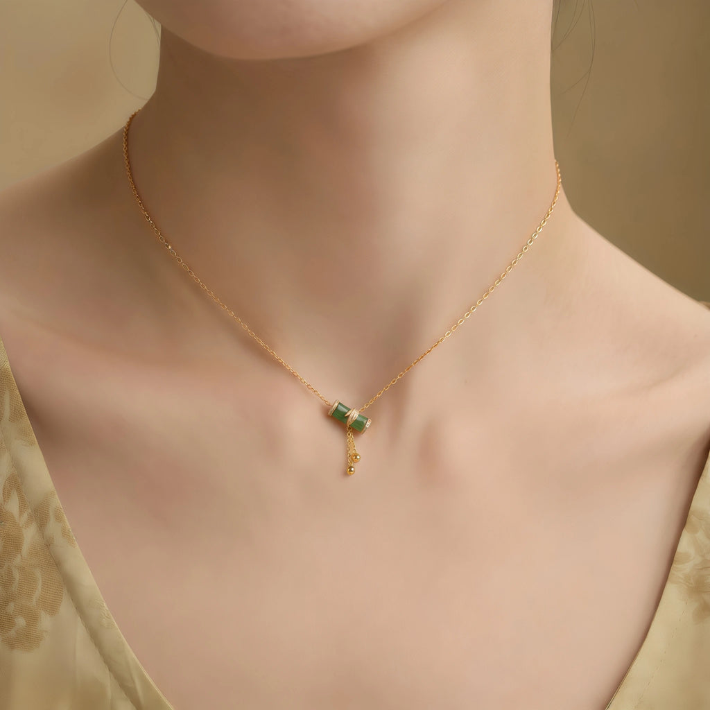 Collier à ajustement facile en quartz clair - Pureté intérieure et expression claire