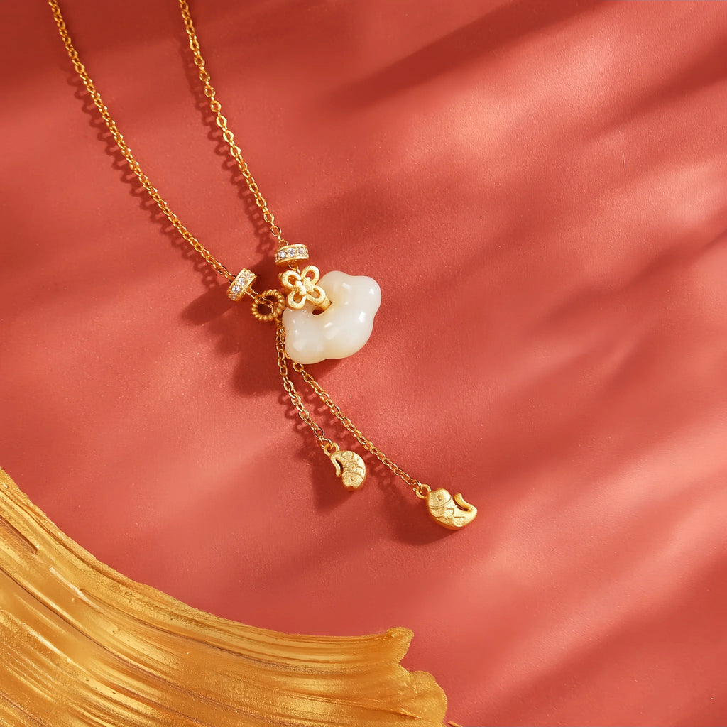 Collier à ajustement facile en quartz clair - Pureté intérieure et expression claire