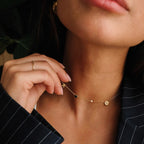 Customizable Letter/Zodiac/Zircon/Enamel Heart Pendant Necklace
