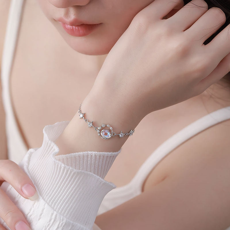 Pluto and Charon Bracelet — My tenderness is only for you