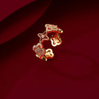 Bague trèfle étoile porte-bonheur – Guidée par les étoiles, gardée par le trèfle
