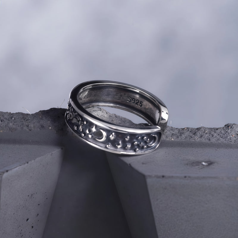 Bague en améthyste naturelle irrégulière – Calme l'esprit, approfondit l'intuition, attire la paix