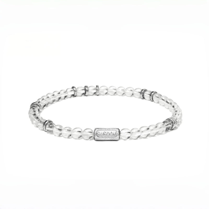 Timeless Pure Natural Crystal Bracelet - Clarity & Positive Energy