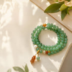 Bracelet en jade Hetian naturel Lotus Éclat Pur