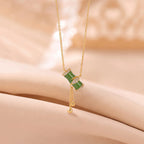Collier à ajustement facile en quartz clair - Pureté intérieure et expression claire
