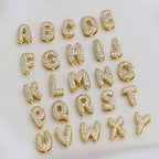 Craft Your Unique Signature | Custom 26 Letters DIY Paved Diamond Name Necklace