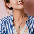 Améthyste Citrine Étoile Perle – Alignez Richesse & Intuition