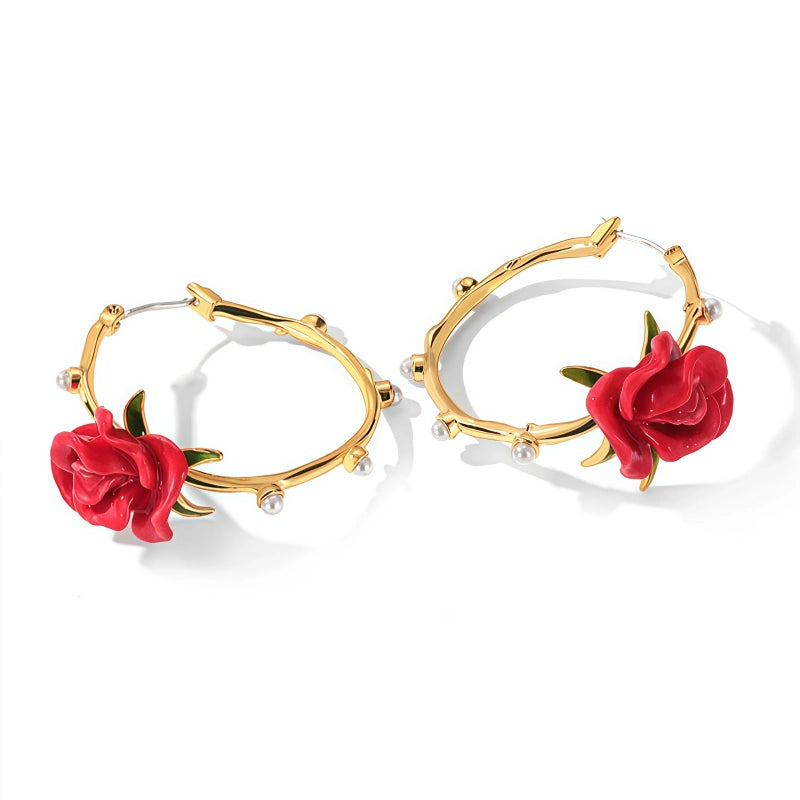 Boucles d'oreilles Elarose