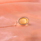 Collier en cristal naturel Golden Energy