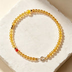 Natural Citrine Bracelet - Wear Sunshine on Your Wrist
