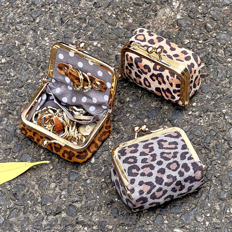Mini Soft Leather Jewelry Container Box