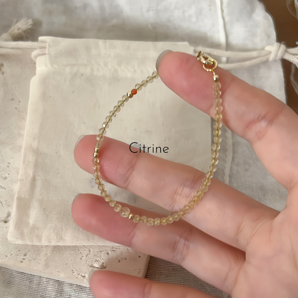 Collier en cristal naturel couronne vintage