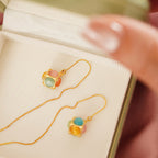Collier Sakura en jade Hetian