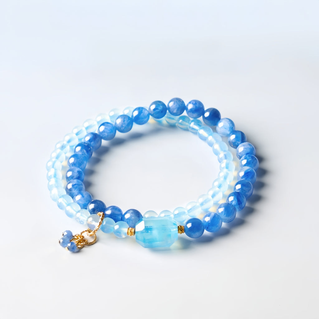 Bracelet aigue-marine Mana Bar
