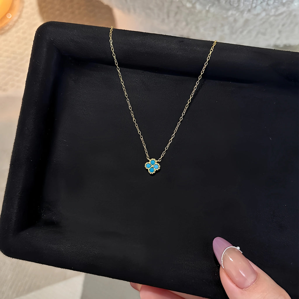 Collier œil porte-bonheur serein