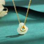 Hetian Jade Heart Necklace - Heart Pendant for Eternal Affection