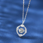 Collier lune et étoile « Amants célestes »