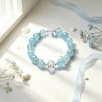 Bracelet en aigue-marine naturelle Thalassa Protection