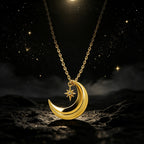 Collier Lune et Étoile Bouclier de la Vaillance