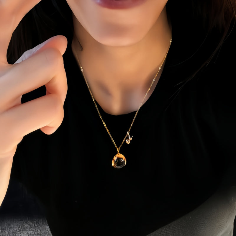 Natural Brazilian Citrine Necklace – Attract Wealth, Boost Confidence, Absorb Sunshine