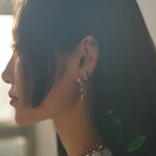 Sun-Moon-Star Pearl Earrings - Awaken Inner Intuition and Sharpness