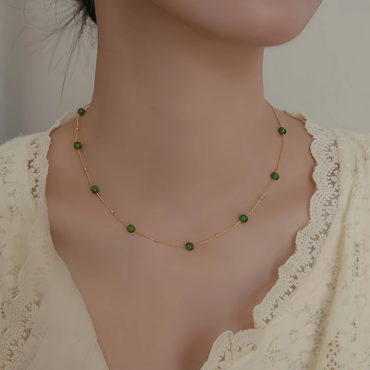Collier à ajustement facile en quartz clair - Pureté intérieure et expression claire