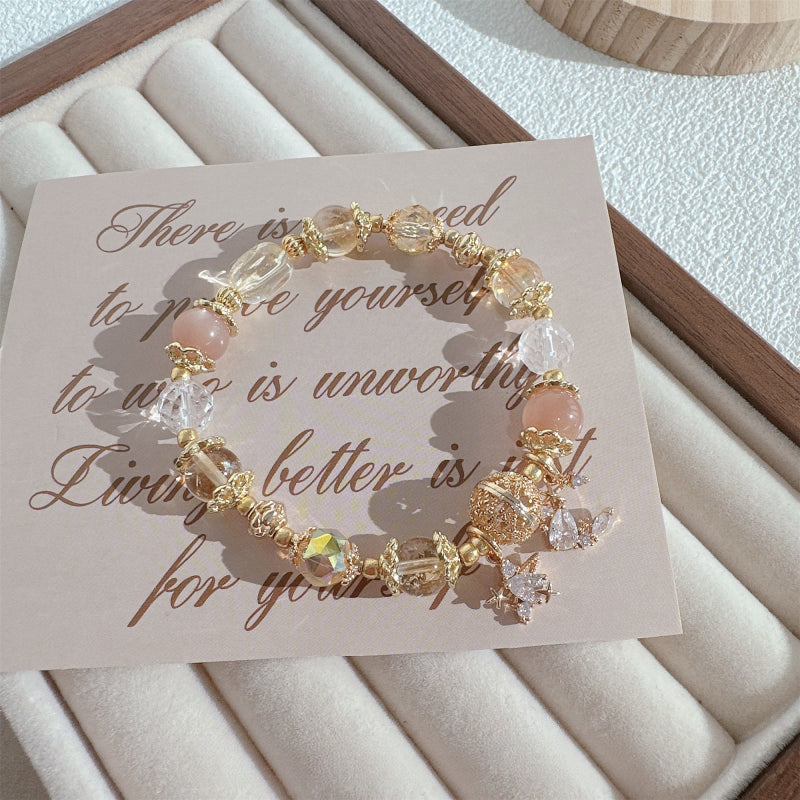 Bracelet Lune et Étoile Pacte d'Amour
