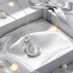 Collier Aura de Lune et Étoile