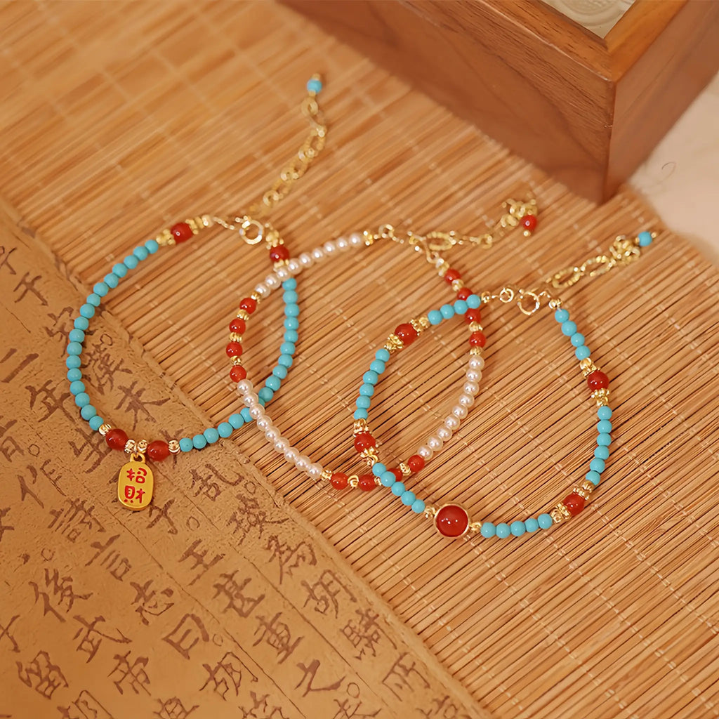 Collier en cristal naturel couronne vintage