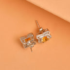 Boucles d'oreilles Solace Valiant en cristal naturel