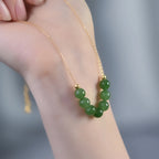 Collier à ajustement facile en quartz clair - Pureté intérieure et expression claire