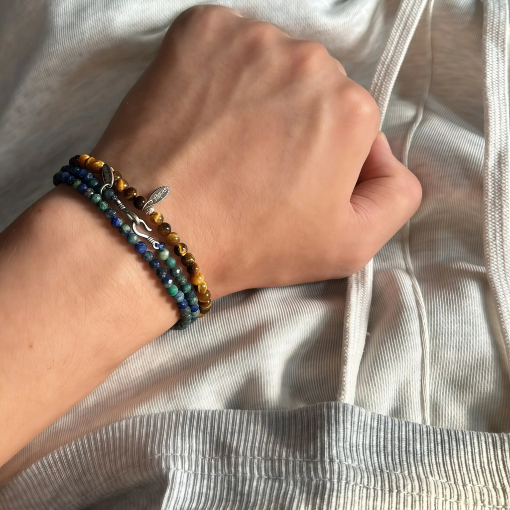 Minimalist Boho Gem Wrap Bracelet - Awaken Wisdom Calm Your Mind