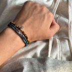 Minimalist Boho Gem Wrap Bracelet - Awaken Wisdom Calm Your Mind
