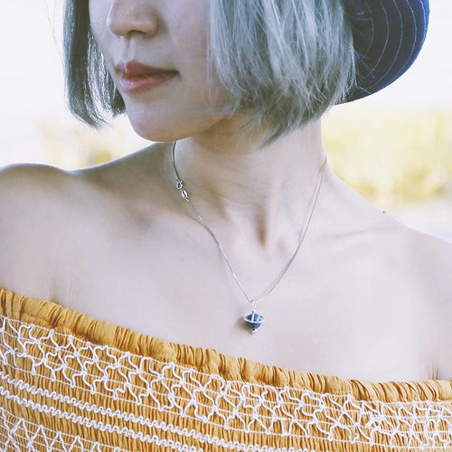 12 Types Natural Crystal Planet Necklace – Intuition & Protection