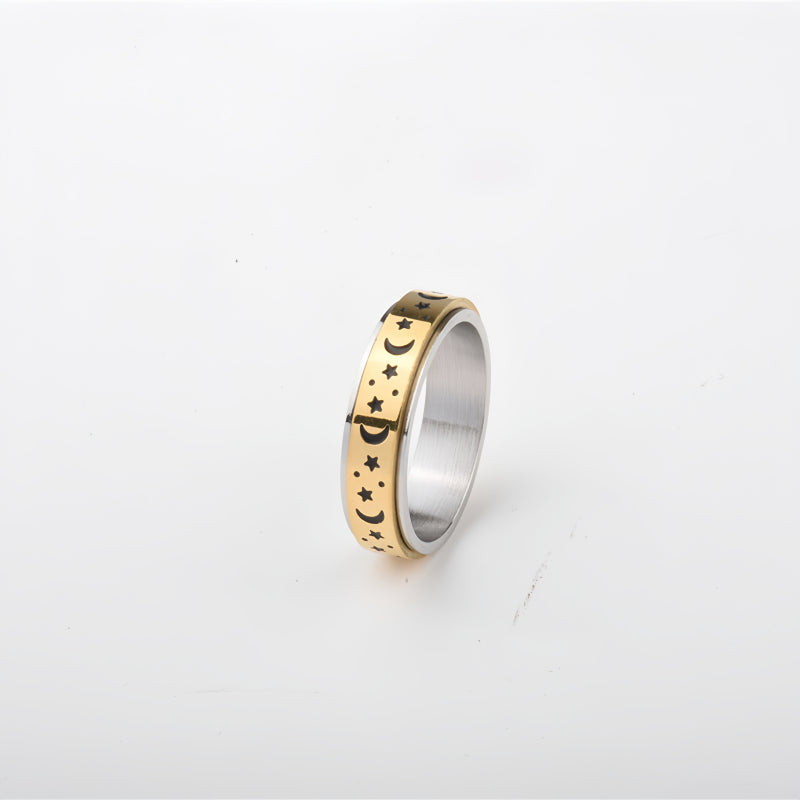 Bague en améthyste naturelle irrégulière – Calme l'esprit, approfondit l'intuition, attire la paix