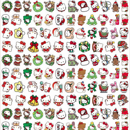 Hello Kitty 4cm Acrylic Charms for DIY match game-open in live