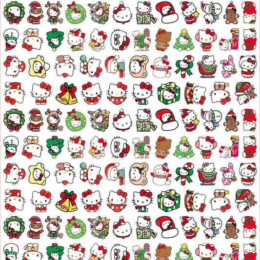 Hello Kitty 4cm Acrylic Charms for DIY match game-open in live