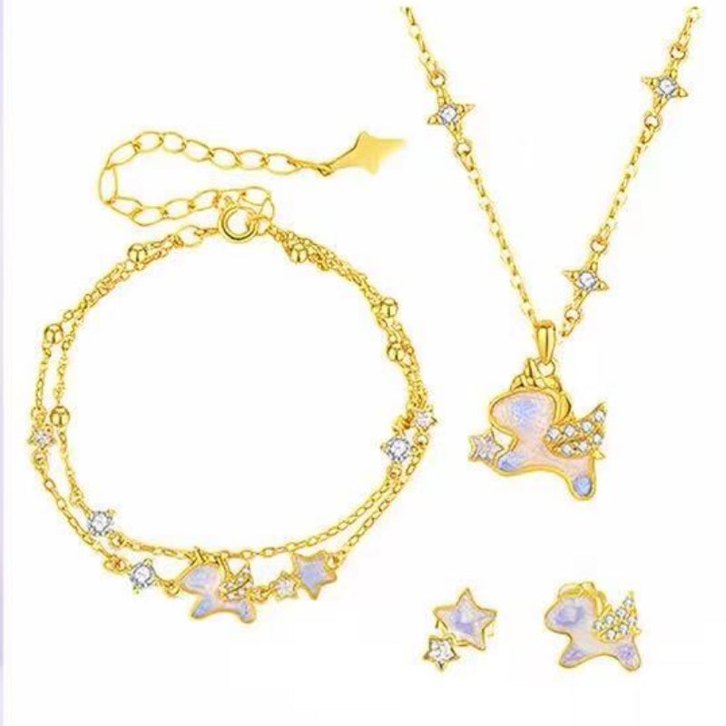 Boucles d'oreilles bouclier de veille