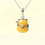 Collier à ajustement facile en quartz clair - Pureté intérieure et expression claire