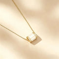 Luck Bead Hetian Jade Necklace