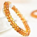 Bracelet en cristaux naturels du chakra du plexus solaire