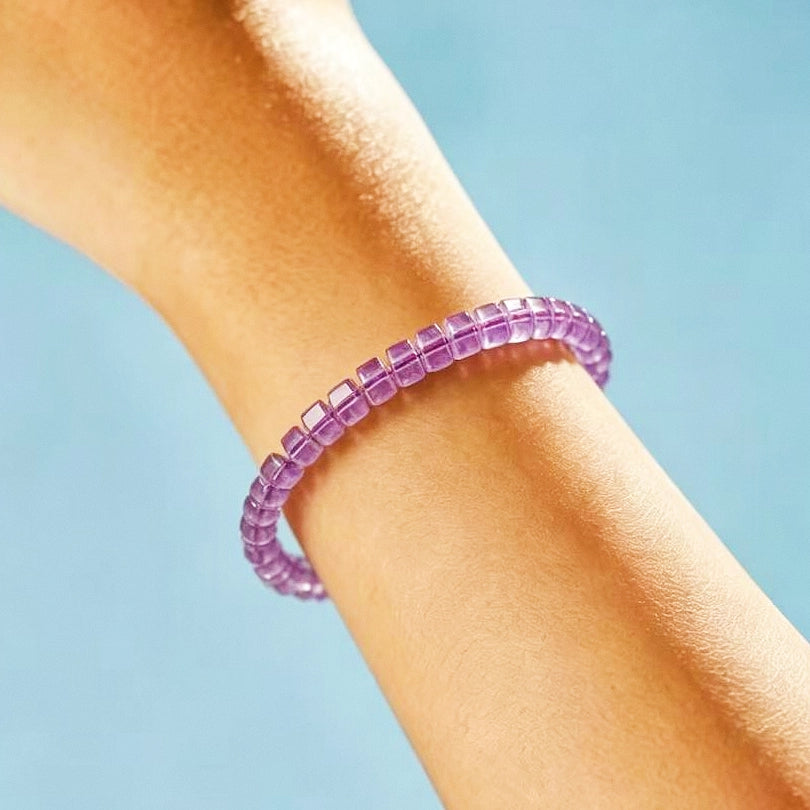Intuition Glow Natural Crystal Bracelet-Light